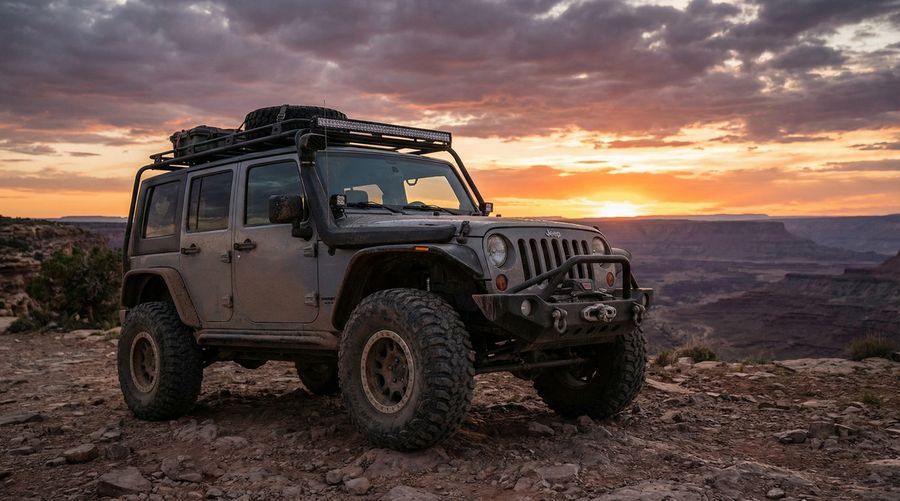 户外露出越野车改装视频